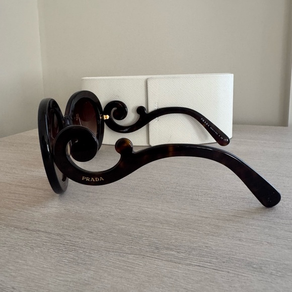 Prada Round Sunglasses - Picture 7 of 8